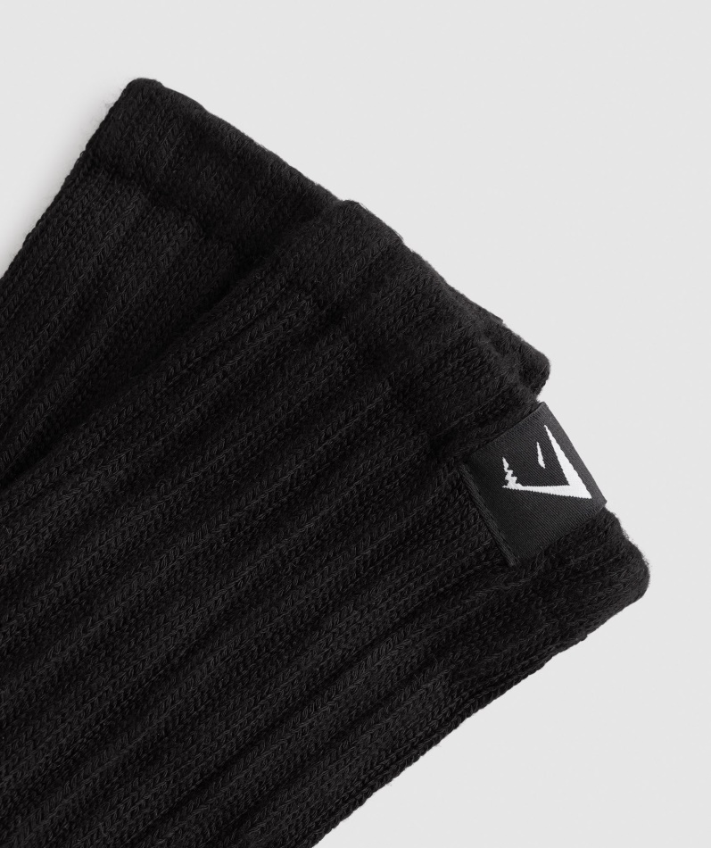 Gymshark Comfy Rest Day Sokker Svart