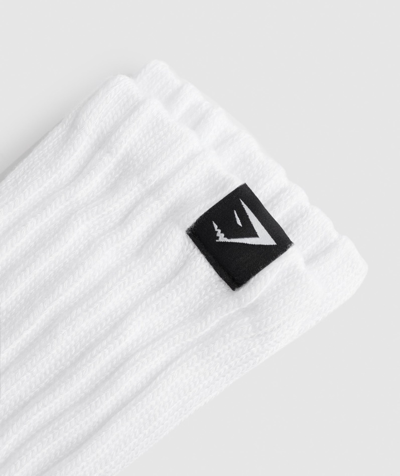 Gymshark Comfy Rest Day Sokker Hvite