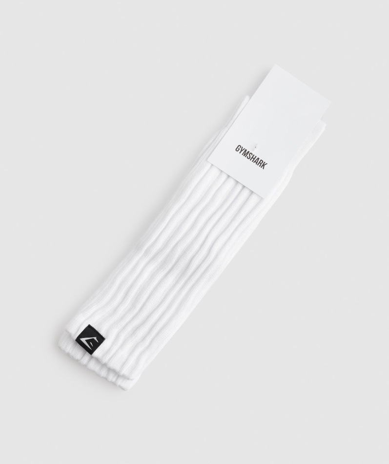 Gymshark Comfy Rest Day Sokker Hvite