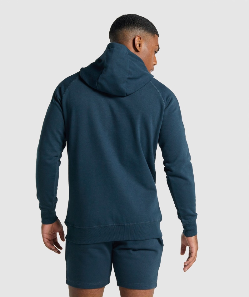 Gymshark Crest Hettegenser Marine