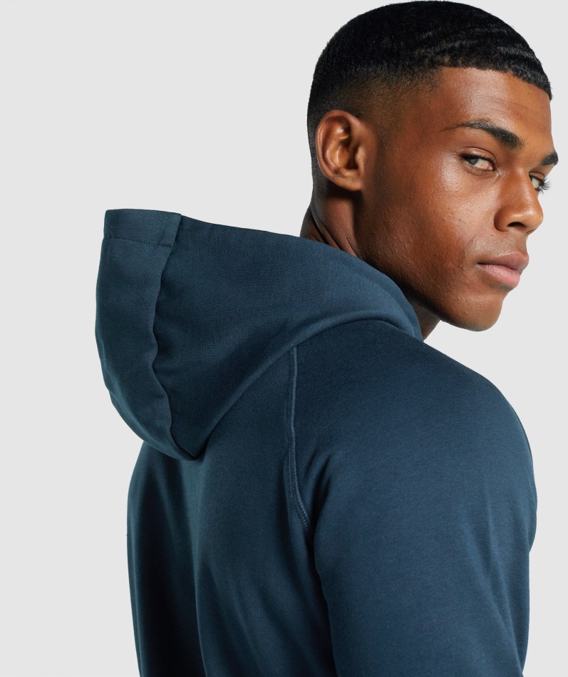 Gymshark Crest Hettegenser Marine