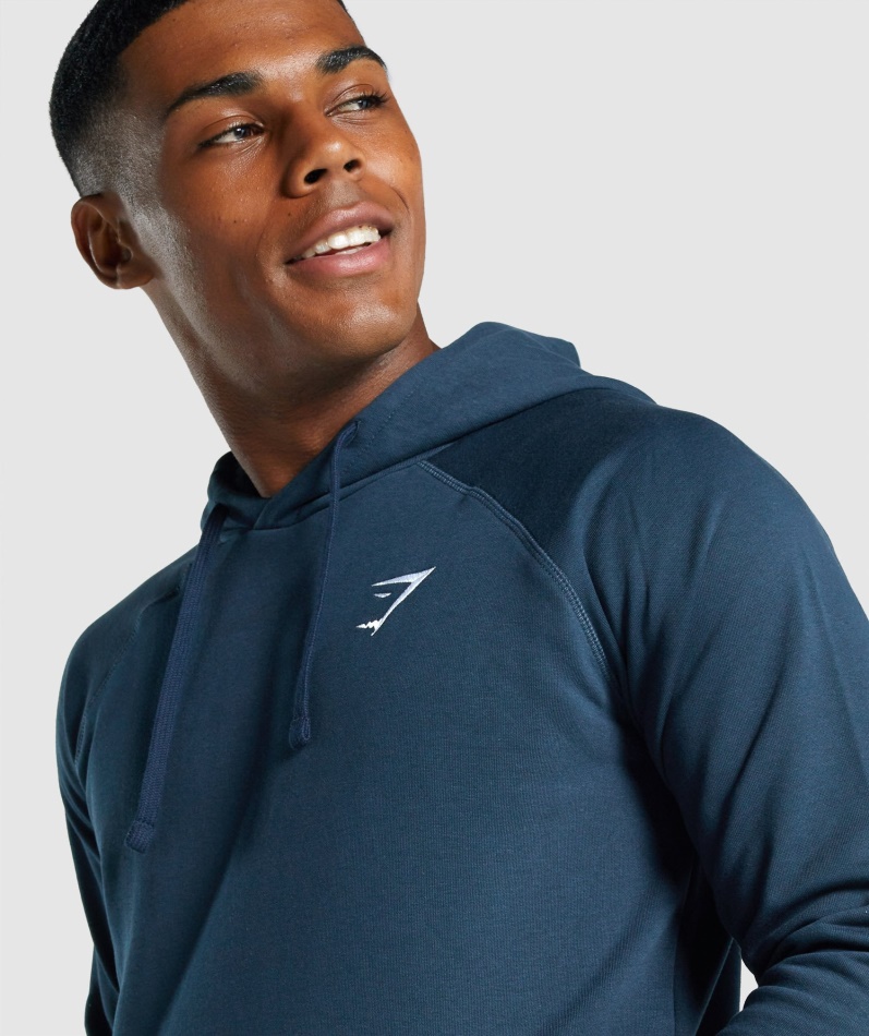 Gymshark Crest Hettegenser Marine