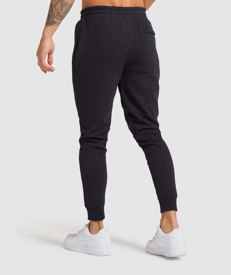 Gymshark Crest Joggers Svart
