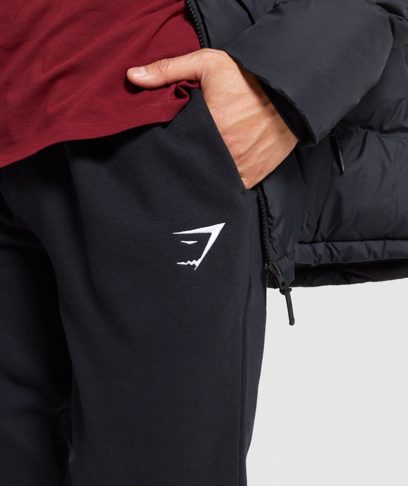 Gymshark Crest Joggers Svart