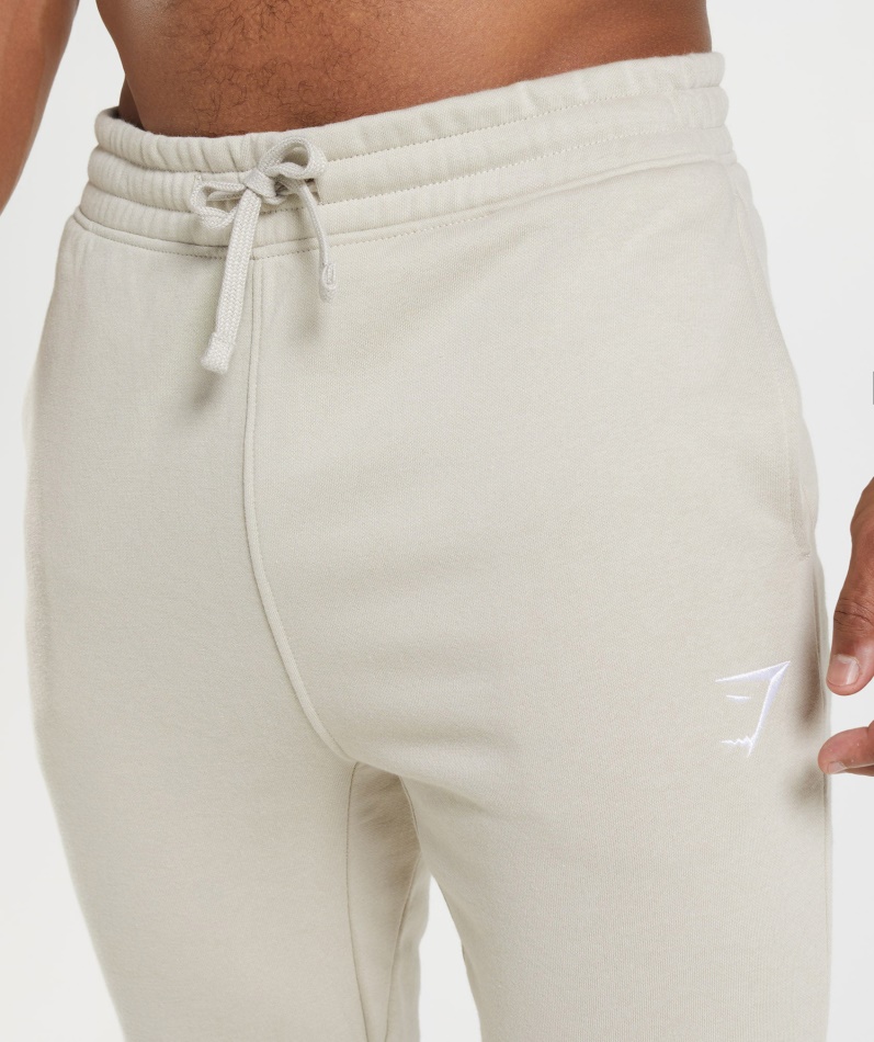 Gymshark Crest Joggers Pebble Grey