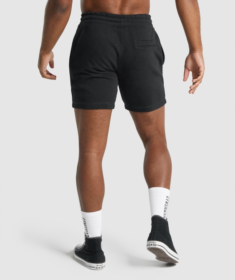 Gymshark Crest Shorts Svart