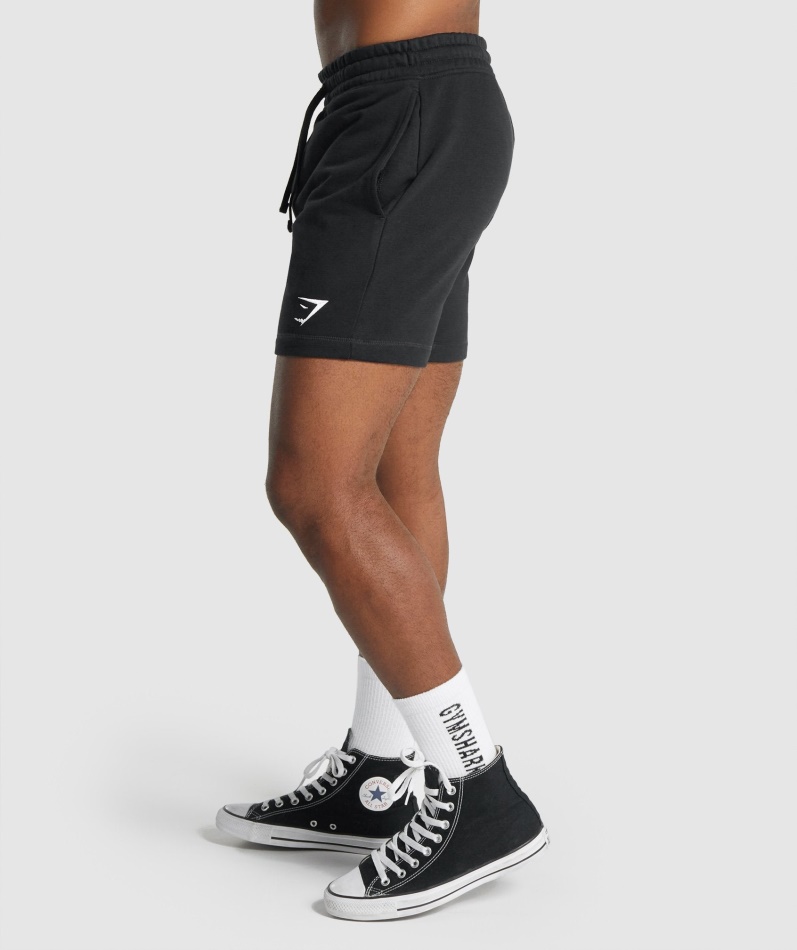 Gymshark Crest Shorts Svart