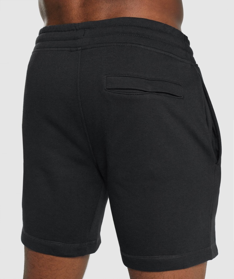Gymshark Crest Shorts Svart