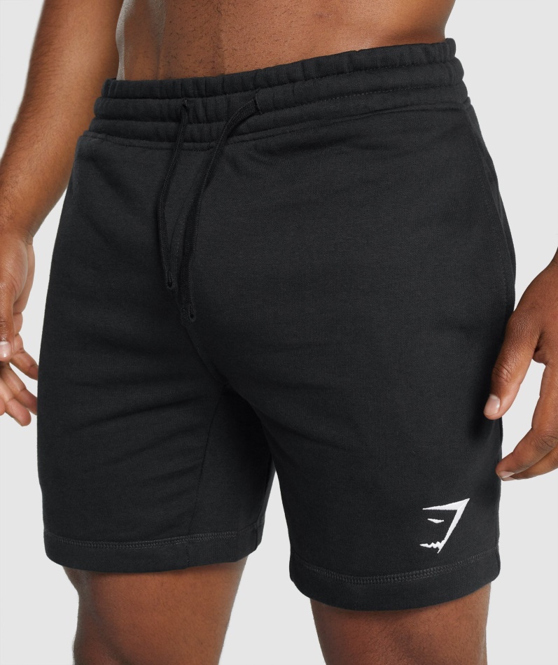Gymshark Crest Shorts Svart