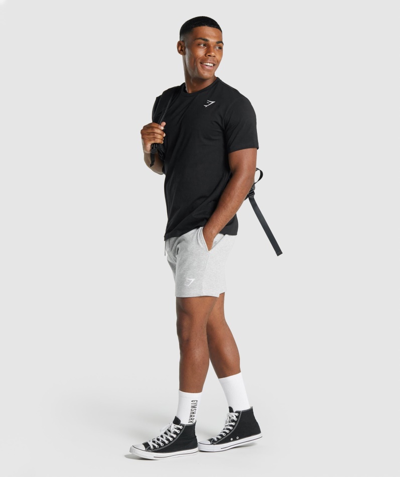 Gymshark Crest T-skjorte Svart