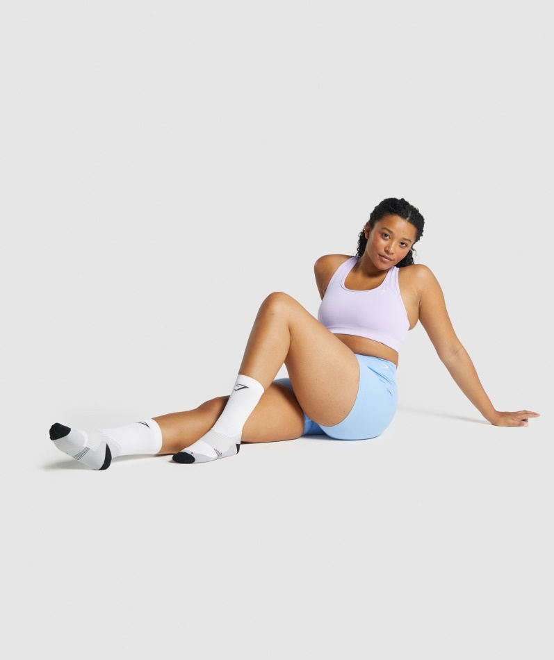 Gymshark Crew Ytelse Sokker Hvite