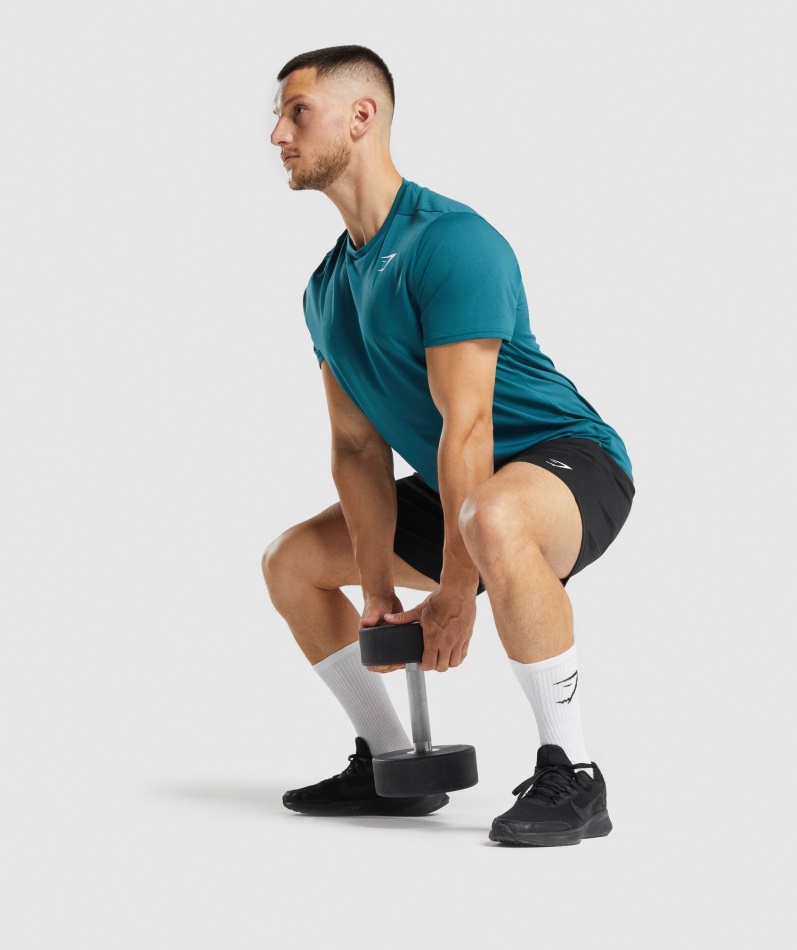 Gymshark Crew Sokker 3pk Hvit