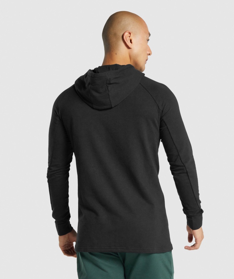 Gymshark Kritisk 2.0 Hettegenser Svart