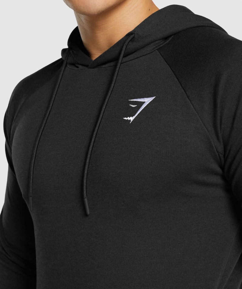 Gymshark Kritisk 2.0 Hettegenser Svart