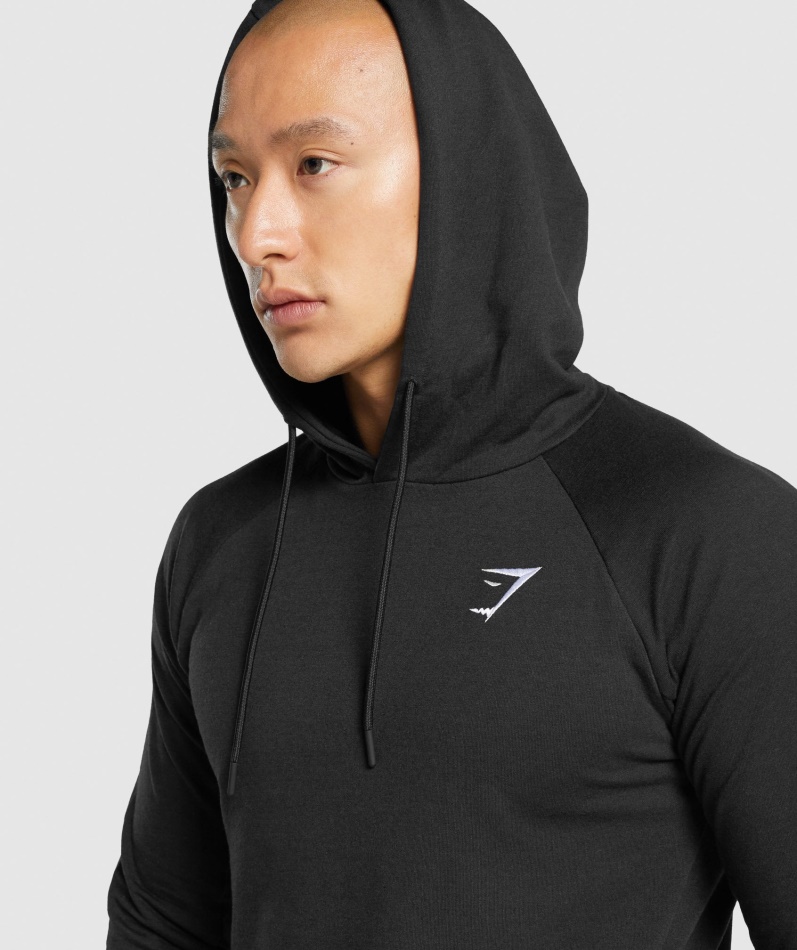 Gymshark Kritisk 2.0 Hettegenser Svart