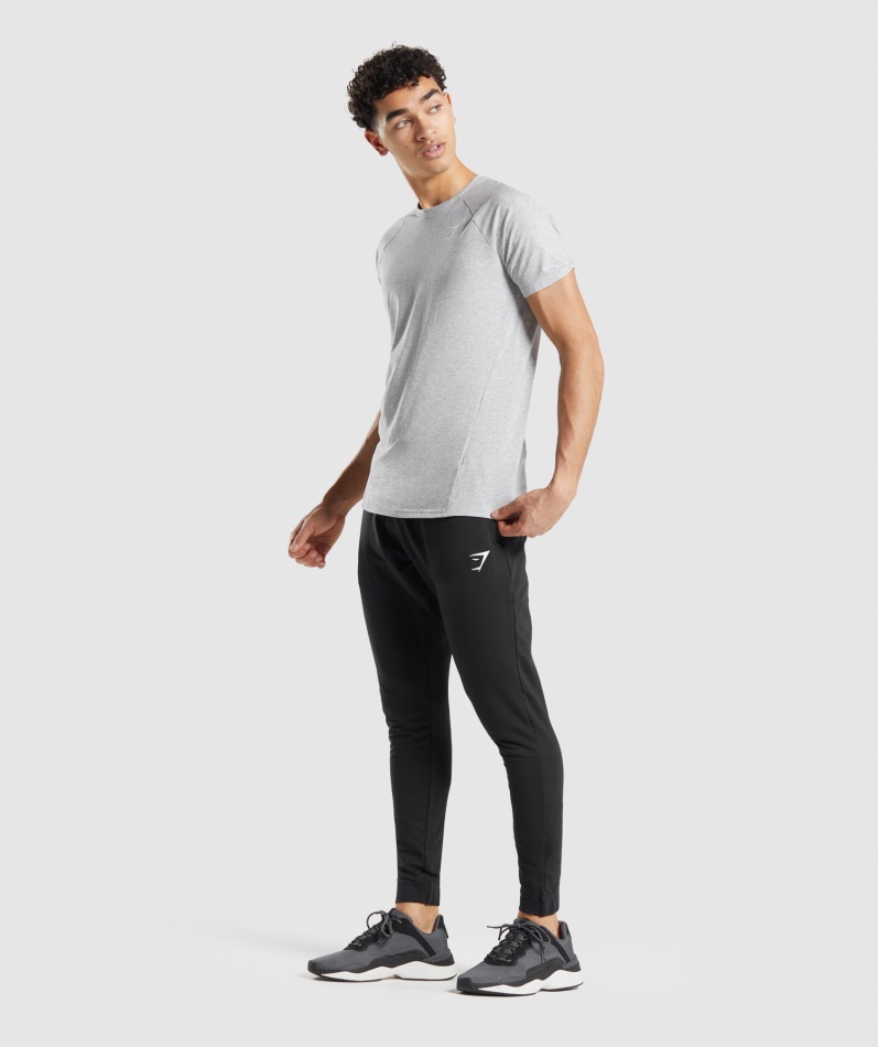 Gymshark Kritiske 2.0 Joggere Menn Svart