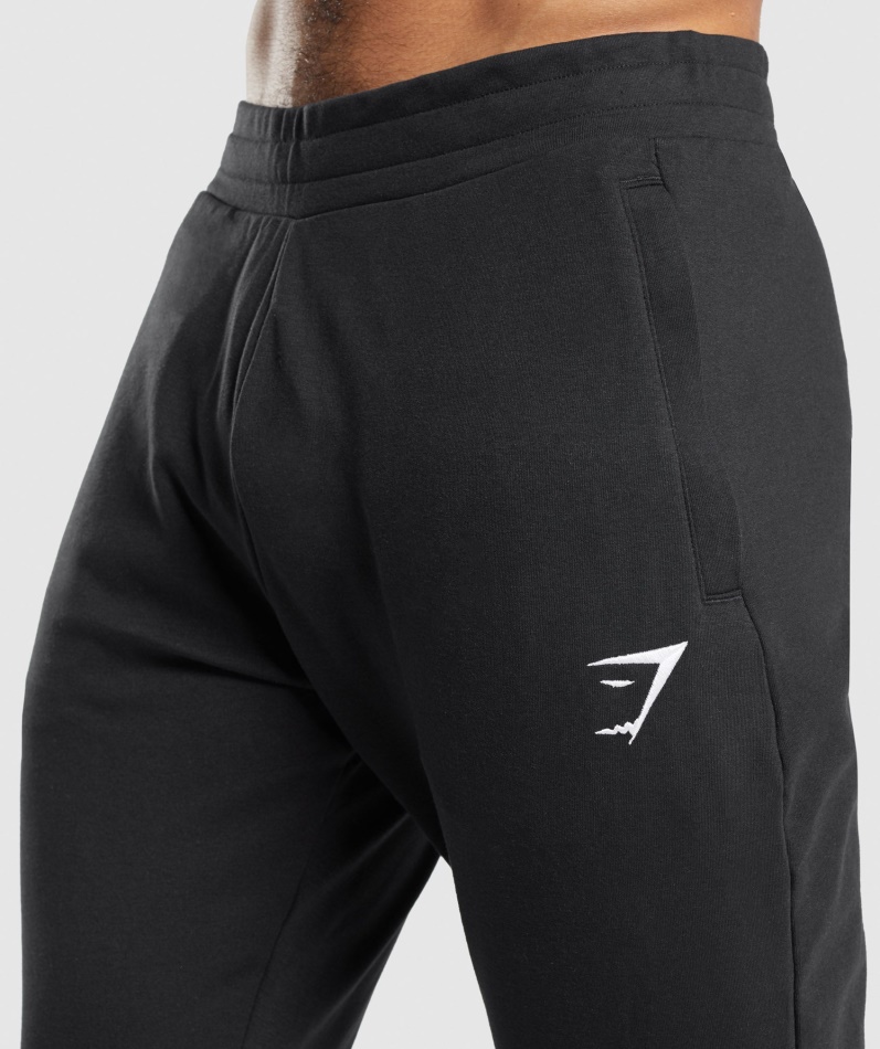 Gymshark Kritiske 2.0 Joggere Menn Svart