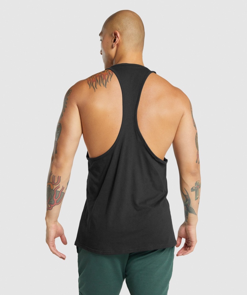 Gymshark Kritisk 2.0 Stringer Svart