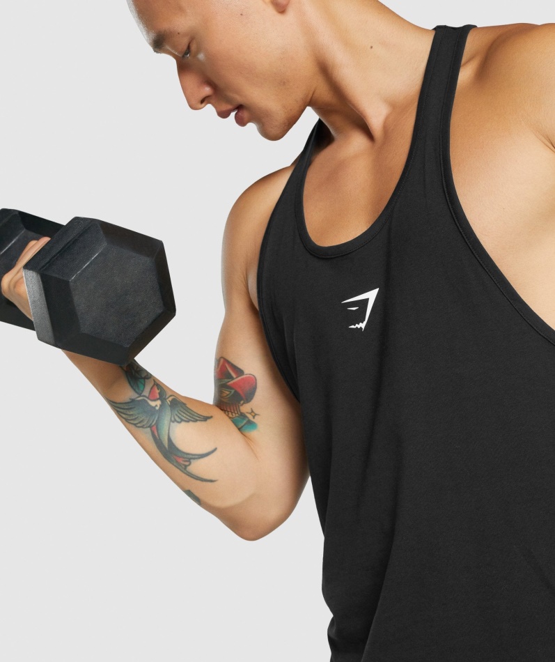 Gymshark Kritisk 2.0 Stringer Svart
