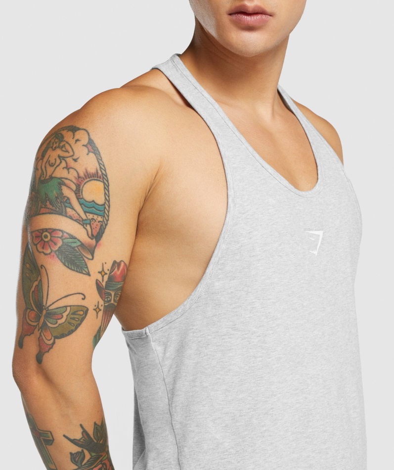 Gymshark Kritisk 2.0 Stringer Lys Grå Mergel