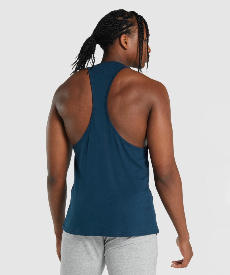 Gymshark Kritisk 2.0 Stringer Marine