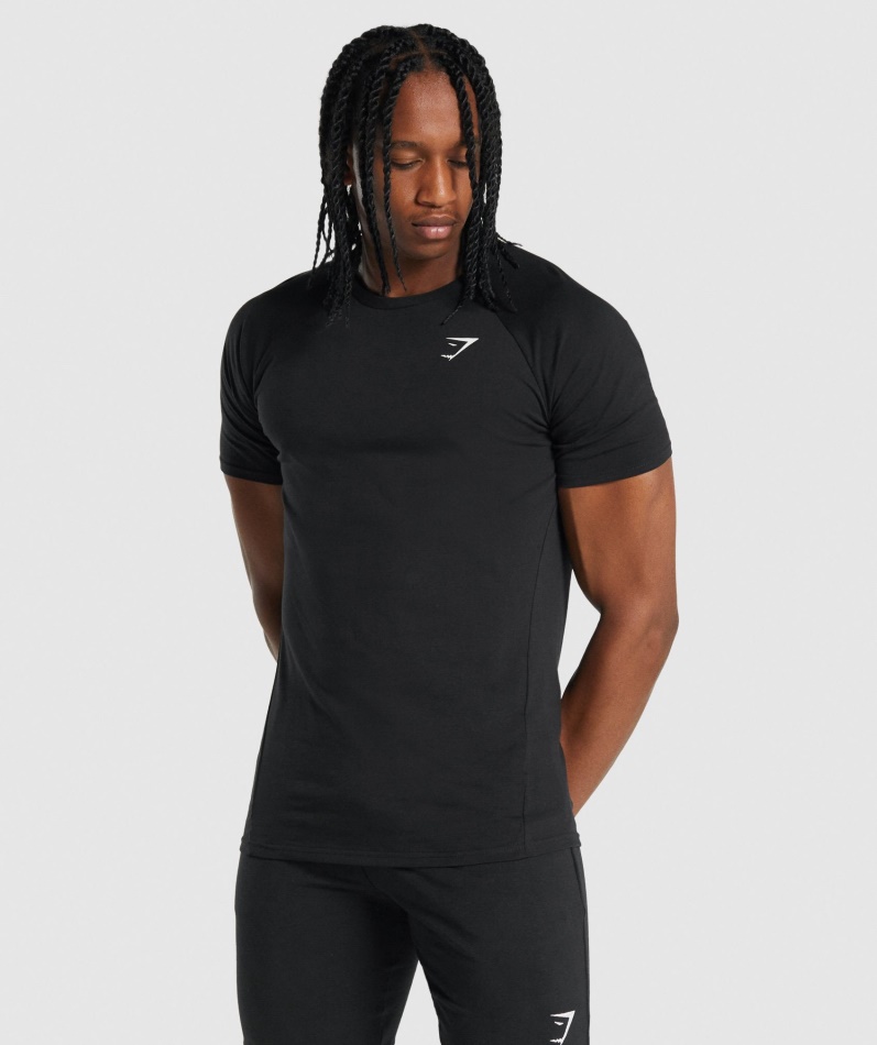 Gymshark Kritisk 2.0 T-skjorte Svart