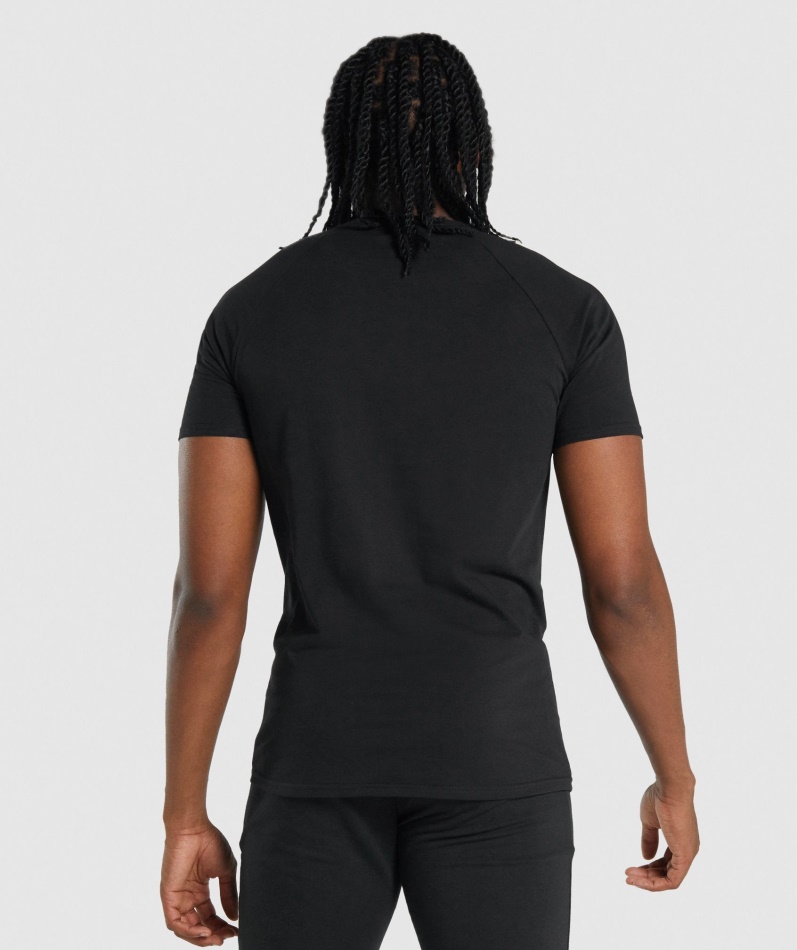 Gymshark Kritisk 2.0 T-skjorte Svart