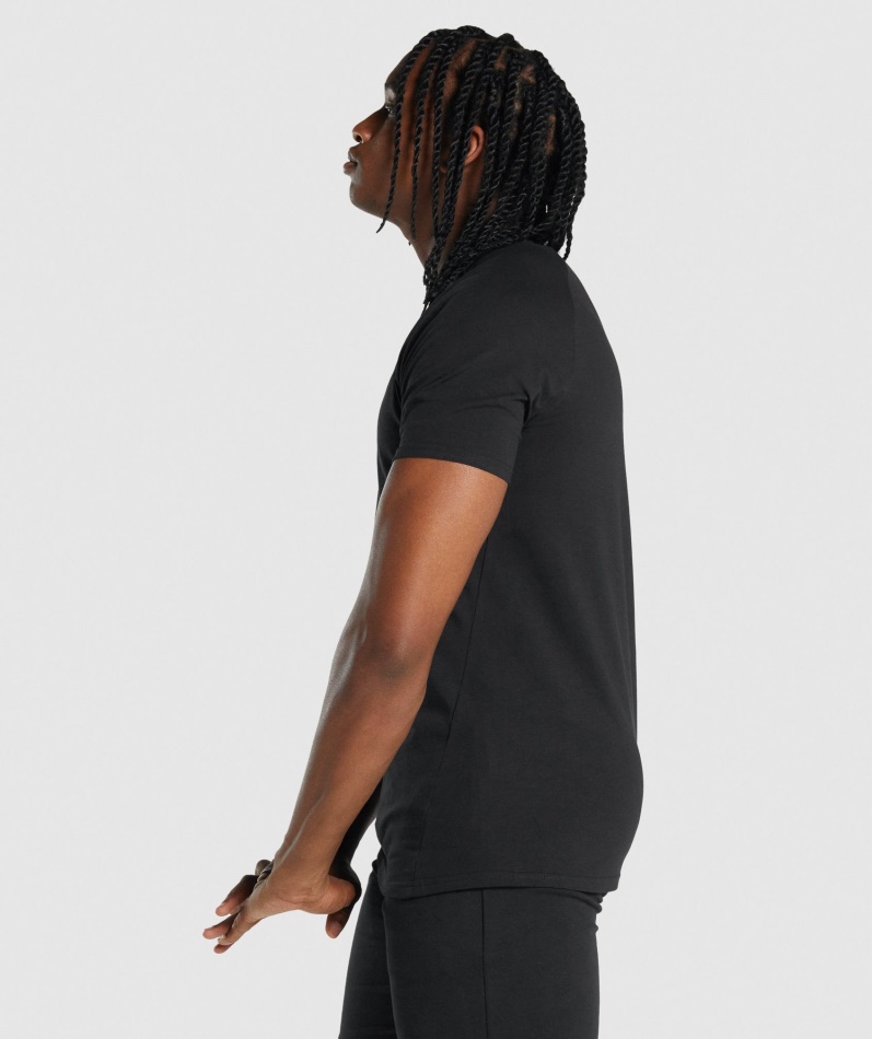 Gymshark Kritisk 2.0 T-skjorte Svart
