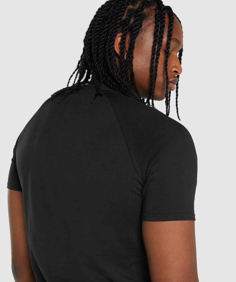 Gymshark Kritisk 2.0 T-skjorte Svart