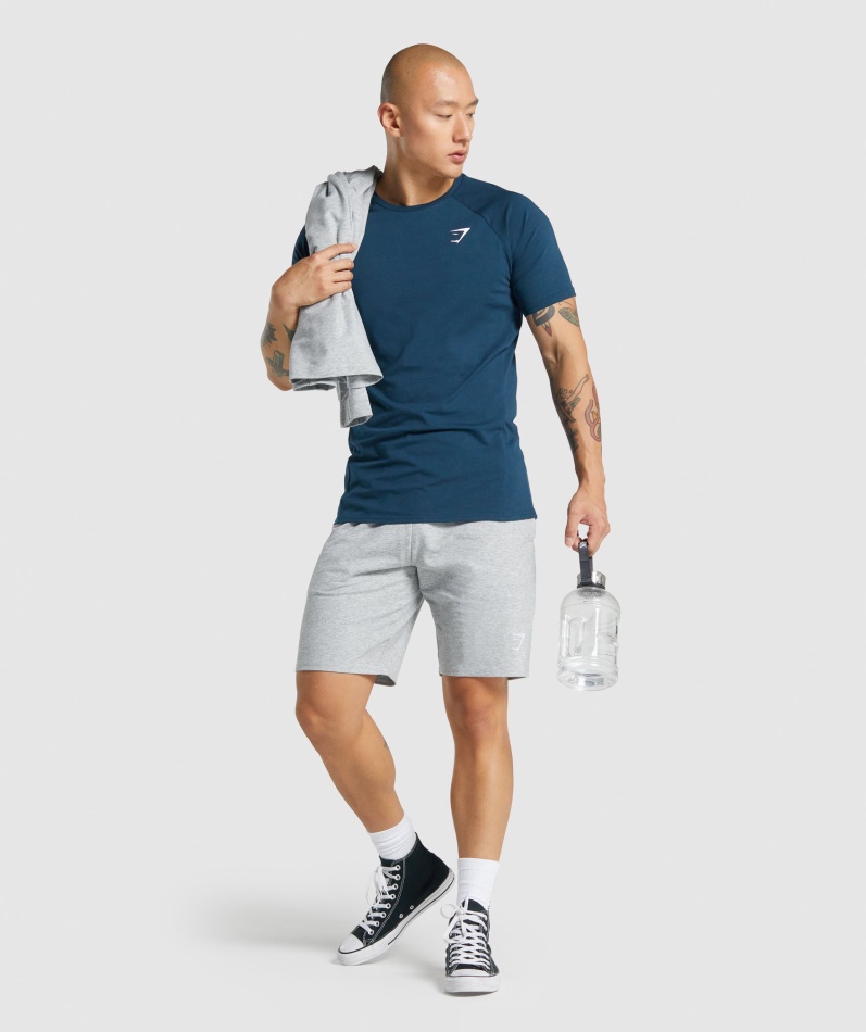 Gymshark Kritisk 2.0 T-skjorte Marine