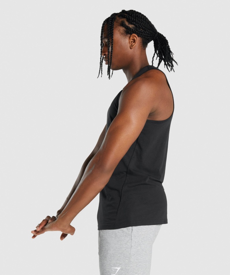 Gymshark Kritisk 2.0 Tank Svart