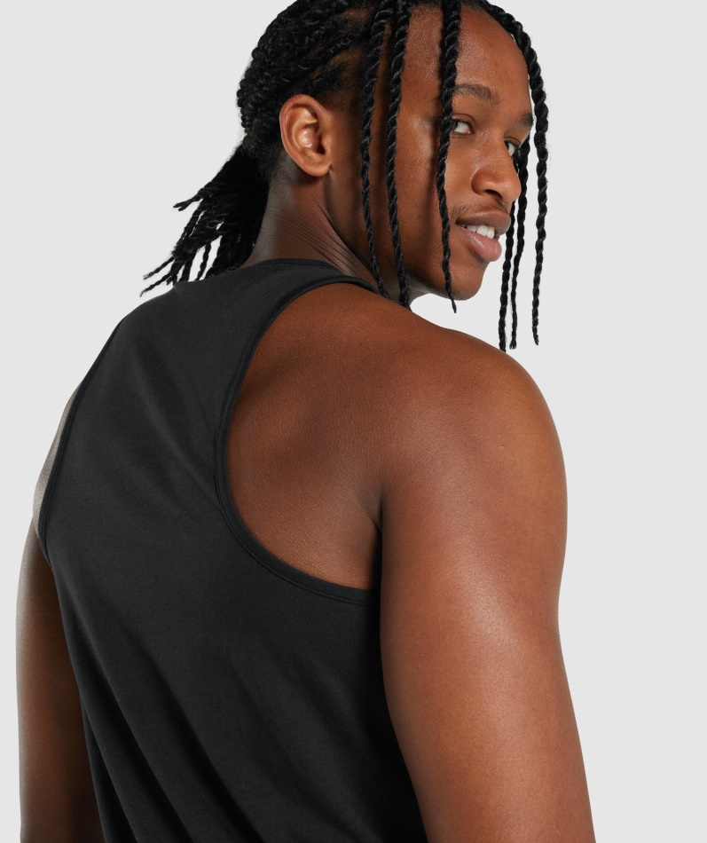 Gymshark Kritisk 2.0 Tank Svart