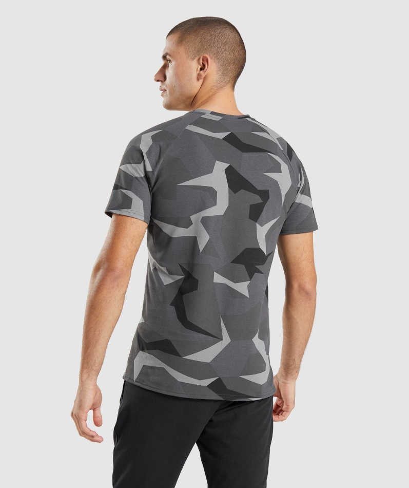 Gymshark Kritisk T-skjorte Svart Trykk