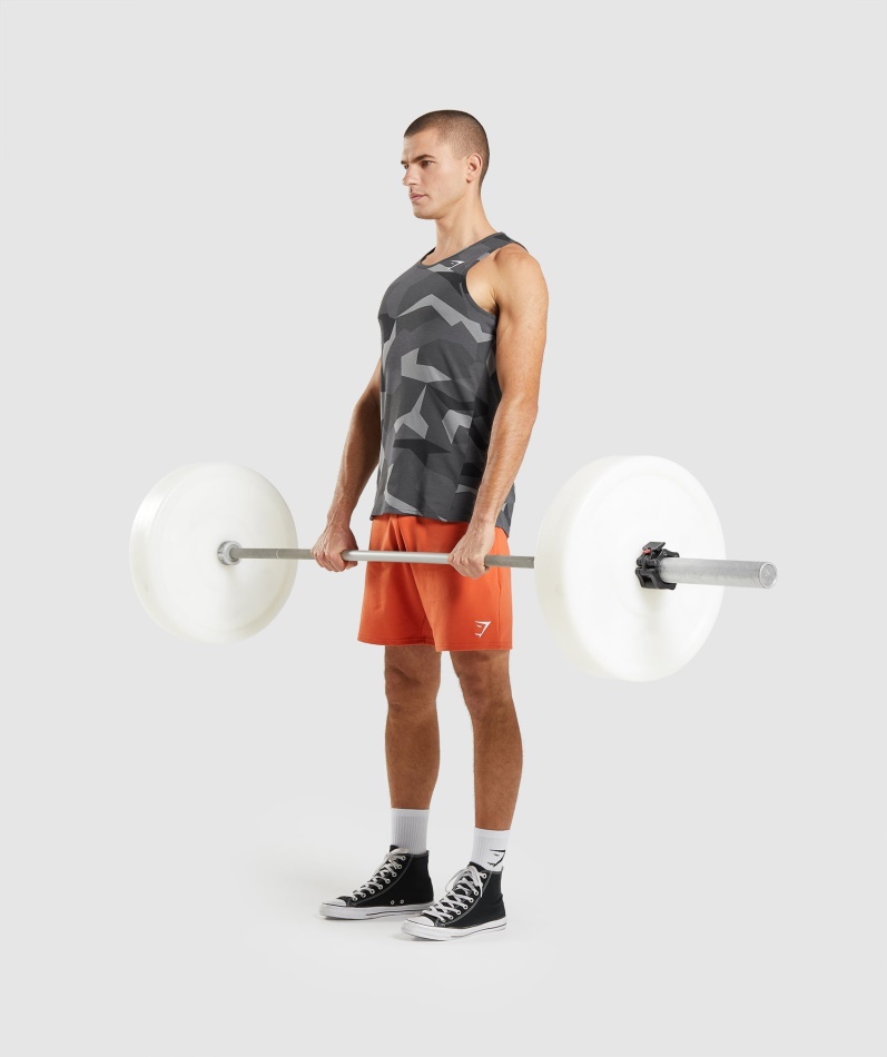 Gymshark Kritisk Tank Svart Trykk