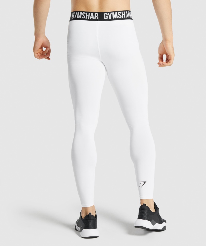 Gymshark Element Baselayer Leggings Hvit