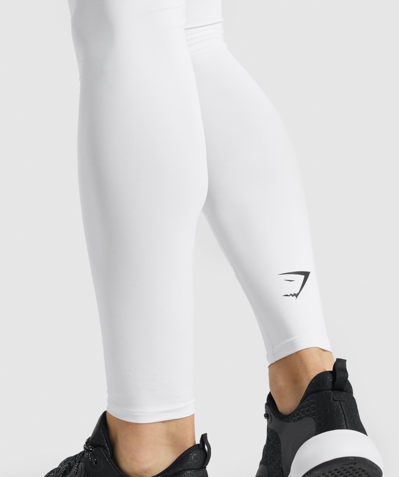 Gymshark Element Baselayer Leggings Hvit