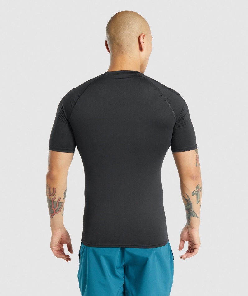 Gymshark Element Baselayer T-skjorte Svart