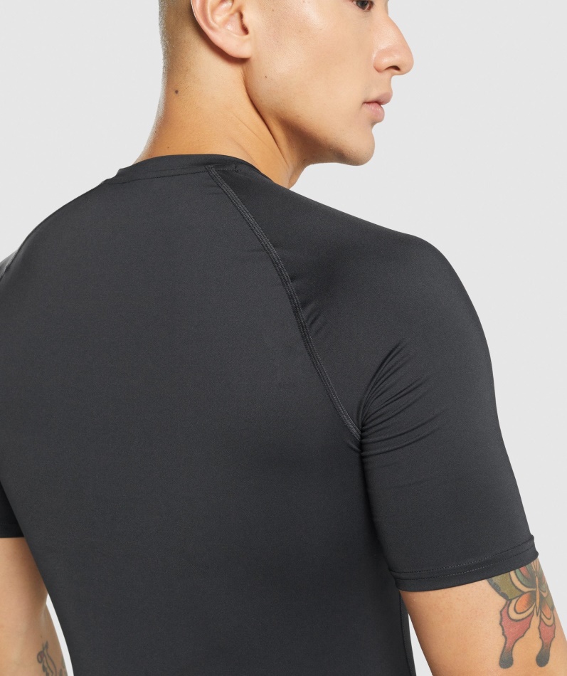 Gymshark Element Baselayer T-skjorte Svart