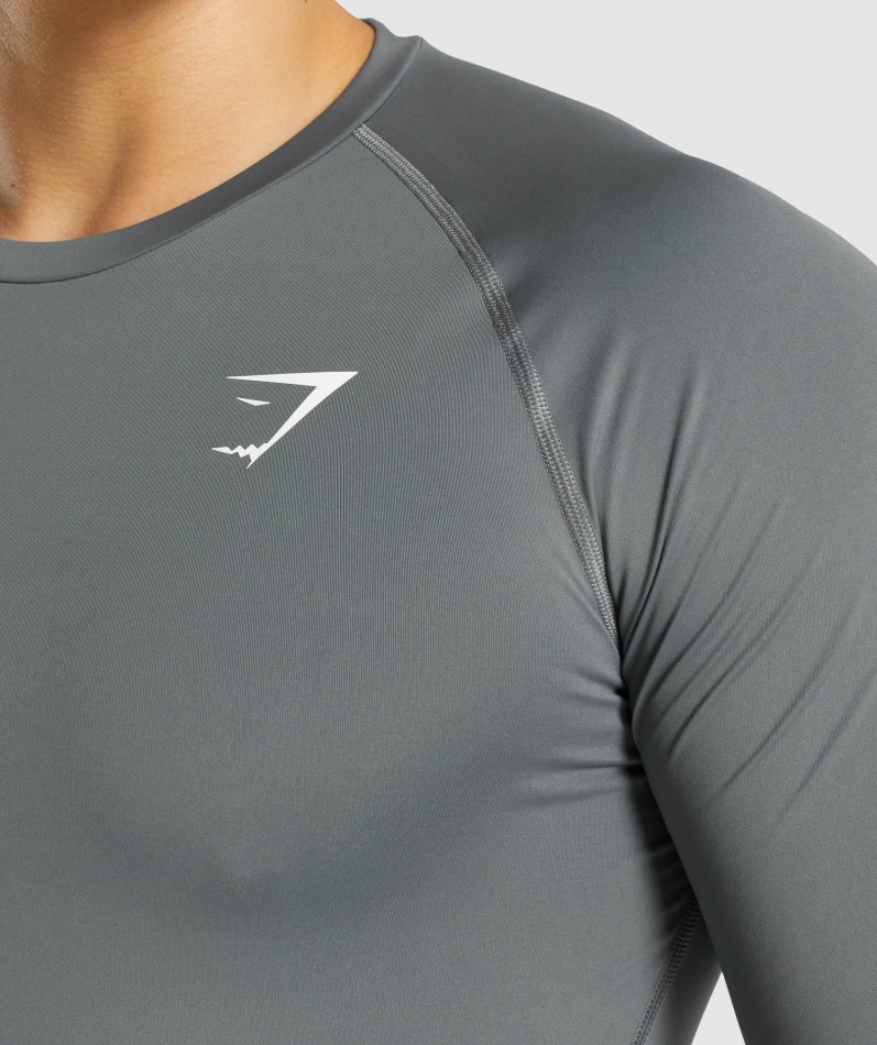 Gymshark Element Baselayer T-skjorte Kull
