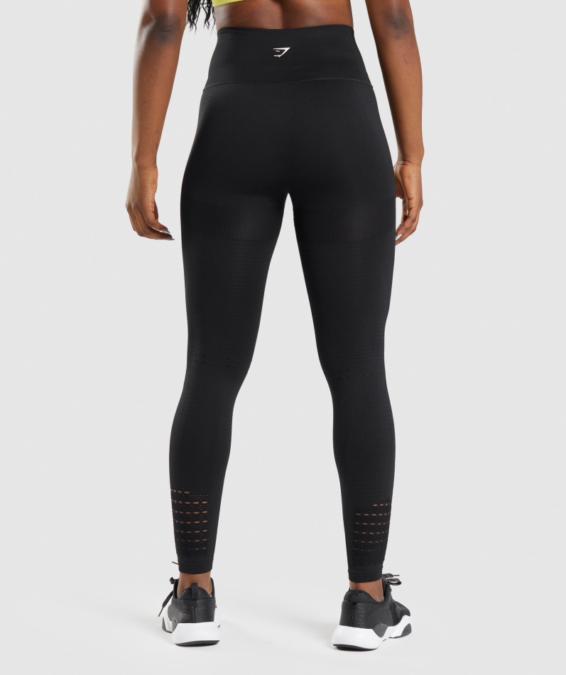 Gymshark Energy Sømløse Leggings Svart