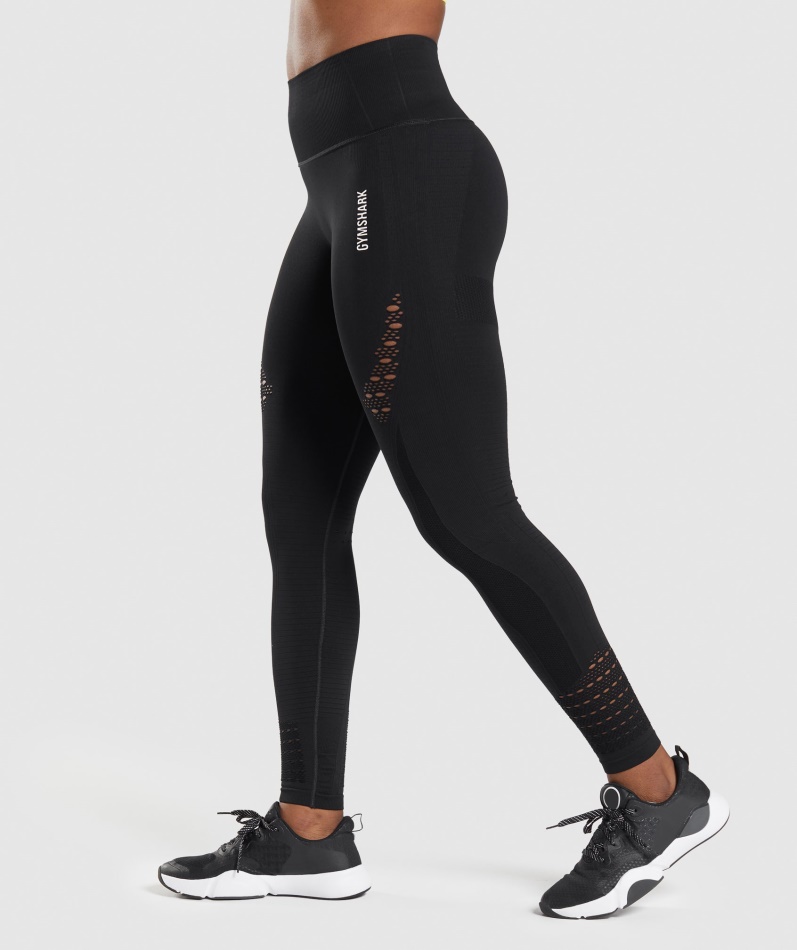 Gymshark Energy Sømløse Leggings Svart