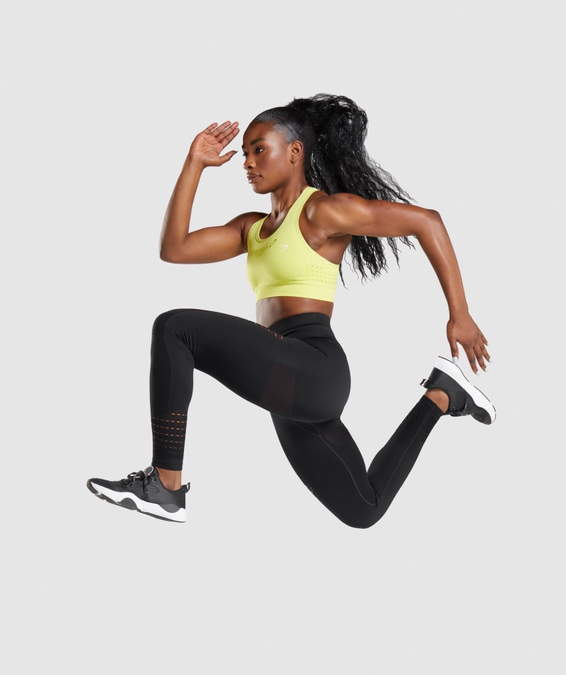 Gymshark Energy Sømløse Leggings Svart