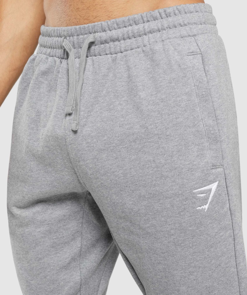 Gymshark Essensiell Overdimensjonert Jogger Kull Mergel