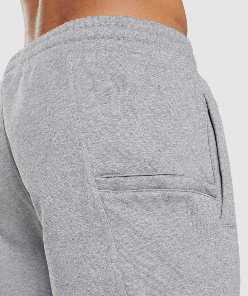 Gymshark Essensiell Overdimensjonert Jogger Kull Mergel