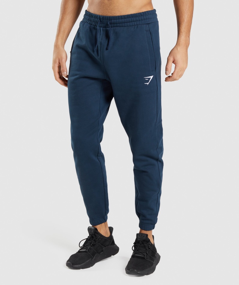 Gymshark Essential Overdimensjonert Jogger Marine