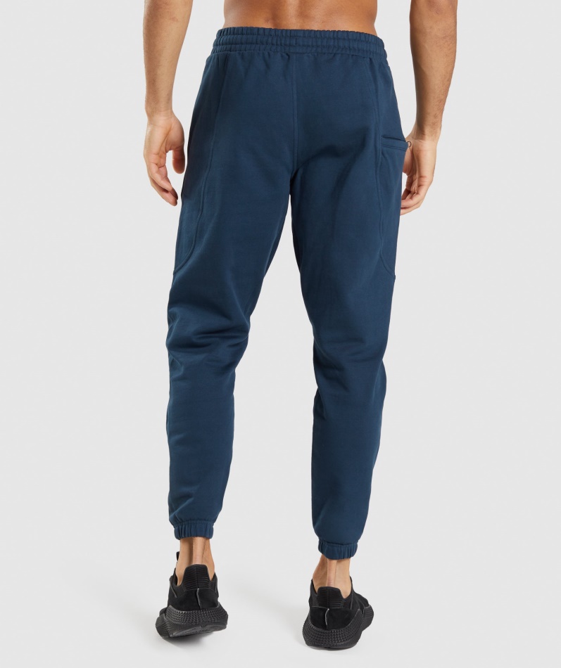 Gymshark Essential Overdimensjonert Jogger Marine