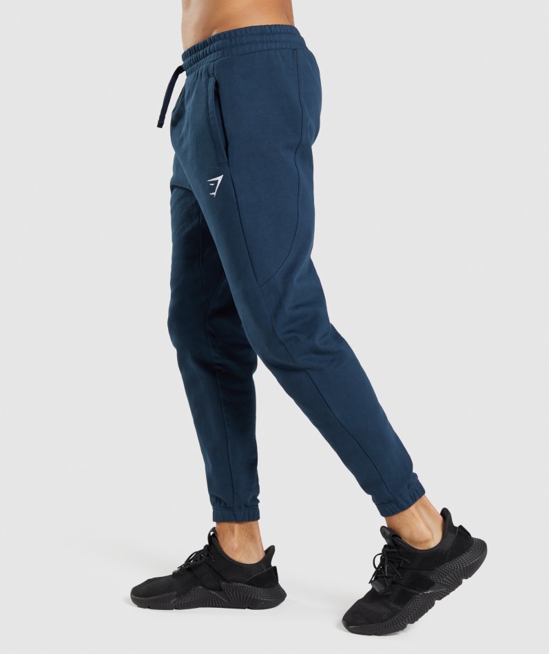 Gymshark Essential Overdimensjonert Jogger Marine