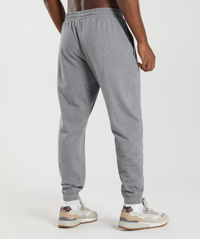 Gymshark Essential Overdimensjonerte Joggere Kullgrå Mergel