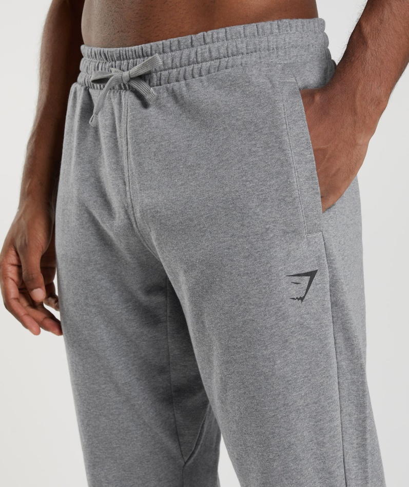 Gymshark Essential Overdimensjonerte Joggere Kullgrå Mergel