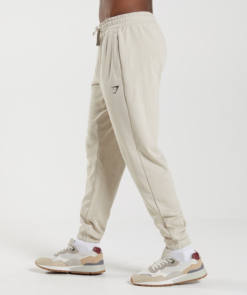 Gymshark Essensielle Overdimensjonerte Joggere Pebble Grey
